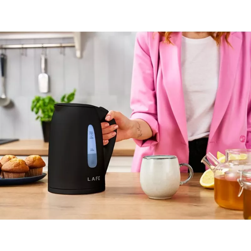 Hervidor de agua eléctrico LAFE 1,7 l 2200 W negro