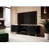 Mueble RTV Cama PAFOS 150x42x52 negro mate