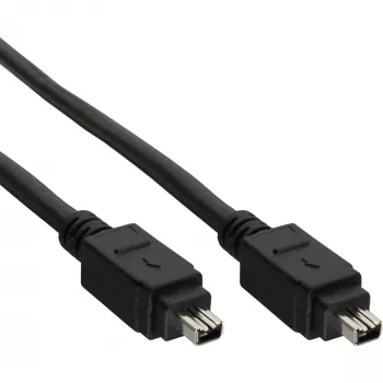 Cable FireWire 400 1394 InLine de 4 pines conector/conector 3 m