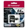 Memoria flash Transcend 64 GB MicroSDXC UHS-I TS64GUSDU1