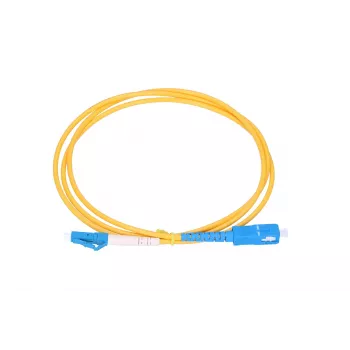 Cable de parcheo Extralink LC/UPC – SC/UPC monomodo G.652D, simplex, 3 mm, 0,5 m
