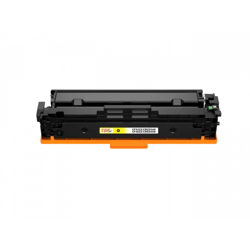 Cartucho de tóner compatible Top-Jet CF542X para HP/Canon, amarillo
