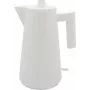 Alessi MDL06 W Plissé hervidor de agua blanco, enchufe EU (MDL06 W)