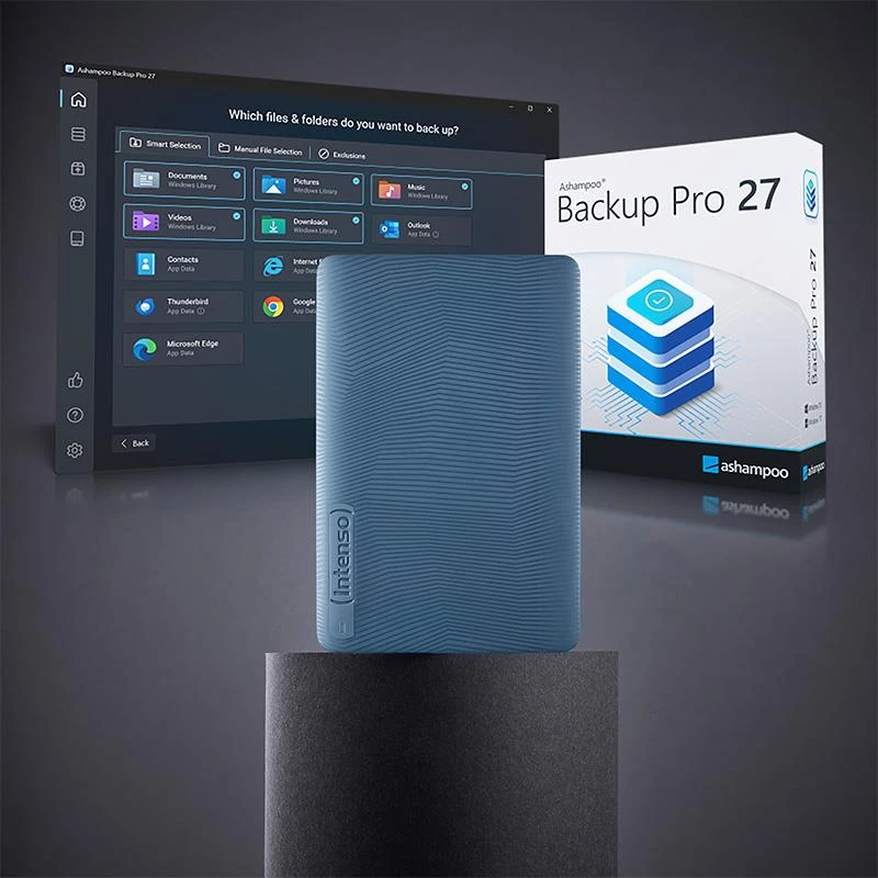 Disco duro externo | INTENSO | 1000 GB | Color Azul | 6029565