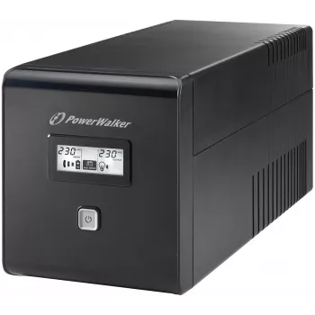 PowerWalker VI 1000 LCD 1 kVA 600 W 4 salidas AC