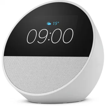 Altavoz inteligente Amazon Echo Spot, blanco