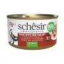 SCHESIR Complements atún con salmonete en gelatina - Comida húmeda para gatos - 70 g