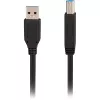 Cable USB Sharkoon 3 m USB3.0-A/USB3.0-B