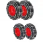 Ruedas de tractor a escala con cadenas Wiking Fendt 828 – accesorio para vehículos a escala