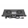 Panel de ventiladores Extralink EX.19089 19 pulgadas 2 ventiladores con termostato