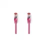Nedis - Cable de red - RJ-45 (M) a RJ-45 (M) - 15,0 m - SFTP - CAT 6 - moldeado, redondo - rosa (CCGP85221PK150)