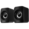 SVEN 130 alimentado por USB (2x3W); control de volumen en la parte trasera