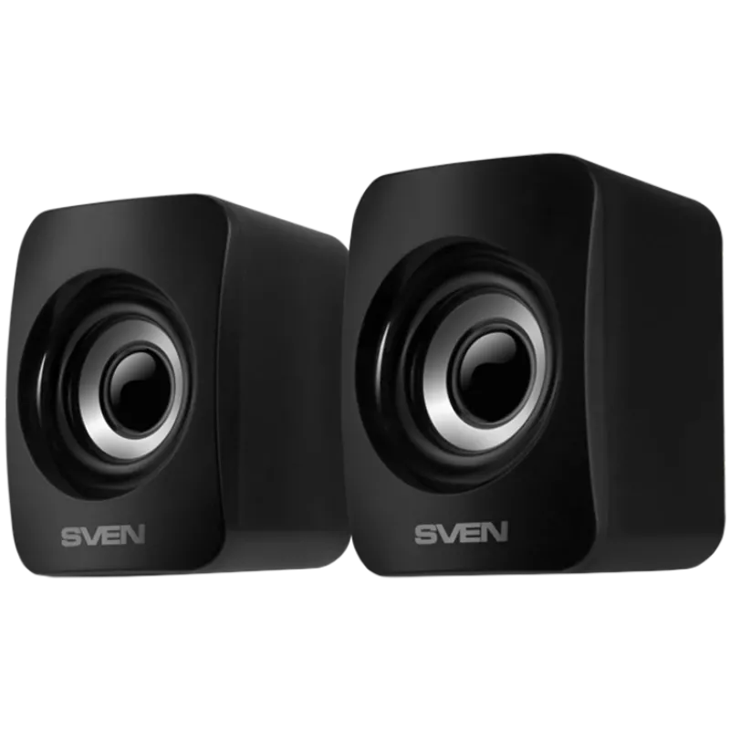 SVEN 130 alimentado por USB (2x3W); control de volumen en la parte trasera