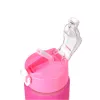 Extralink Botella de agua motivacional 3W1 Set rosa-naranja 2000ML+900ML+300ML
