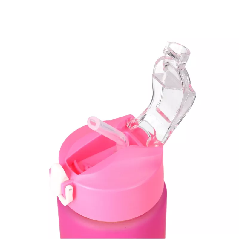 Extralink Botella de agua motivacional 3W1 Set rosa-naranja 2000ML+900ML+300ML