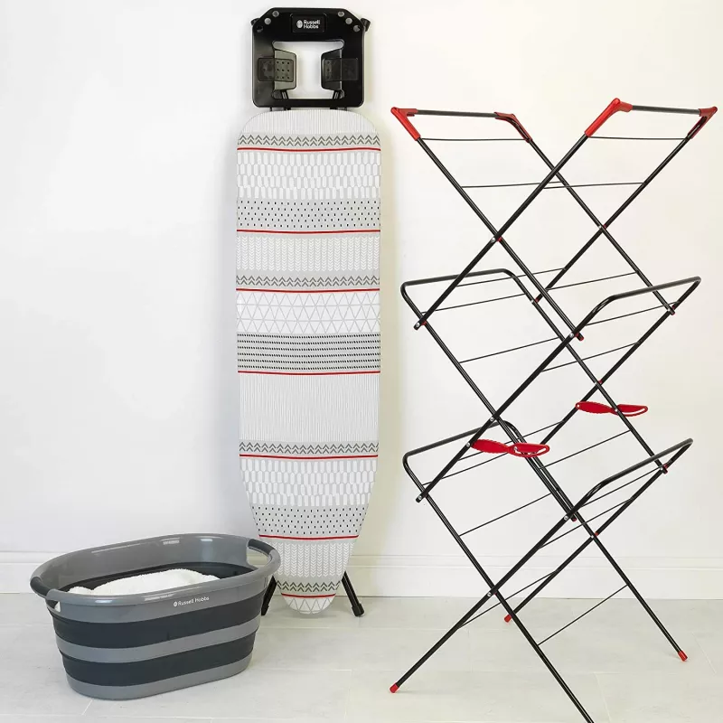 Cesto de ropa Russell Hobbs LA053879GRYFEU7 27L plegable