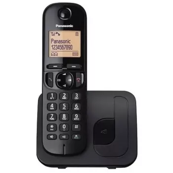 Panasonic KX-TGC 210 PDB Teléfono DECT Negro con identificación de llamadas