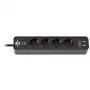 Regleta de enchufes Brennenstuhl Ecolor 1,5 m 4 tomas de corriente para interior negro