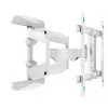 Soporte de pared para TV ONKRON M6L-W para televisores de 40–75 pulgadas, blanco