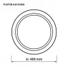 Plafón LED ActiveJet AJE-KAMA 24W redondo 4000K 2580 lm IP20 40 cm