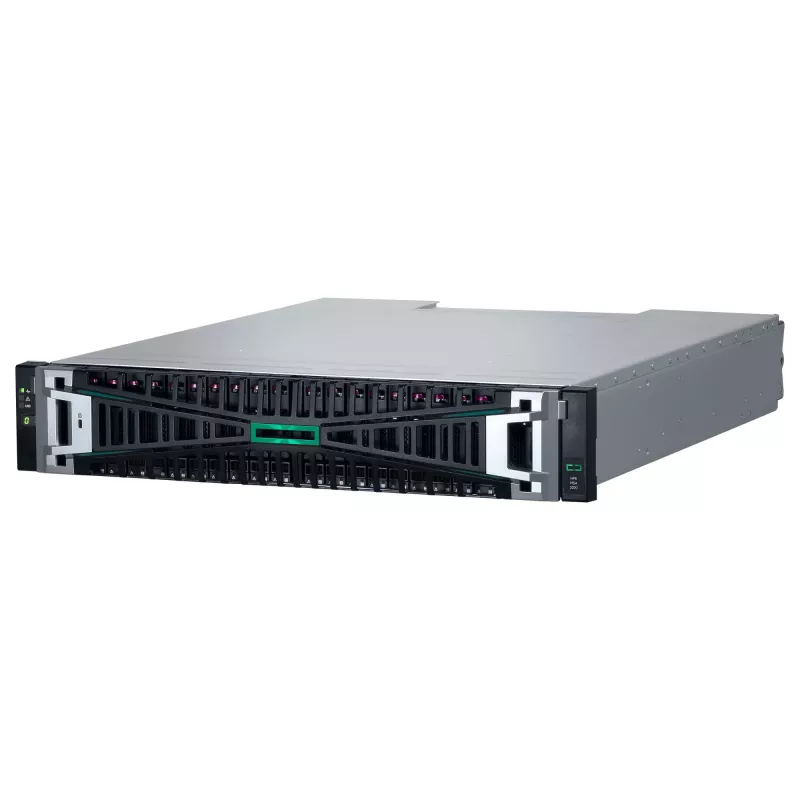 HPE MSA 2070 SFF 2x10/25GbE iSCSI 4-Port Controller 12x3,84TB SSD 4x10Gb iSCSI XCVR 46TB Storage Array