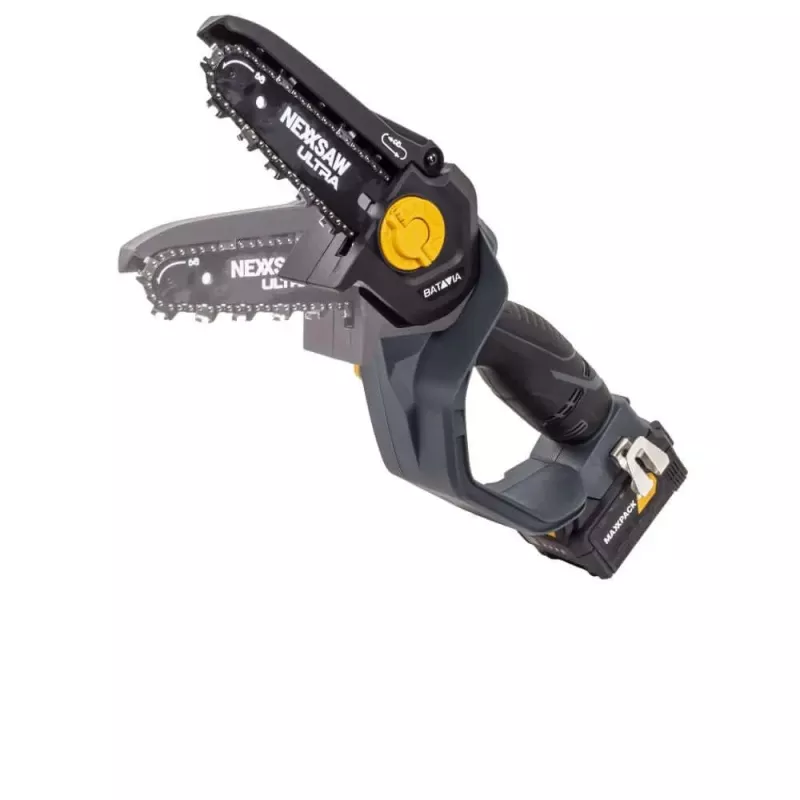 Batavia B.V. | 18V Nexxsaw Motosierra de una mano sin escobillas a batería V3 Ultra, sin batería ni cargador | 17,78 cm | Motosierra