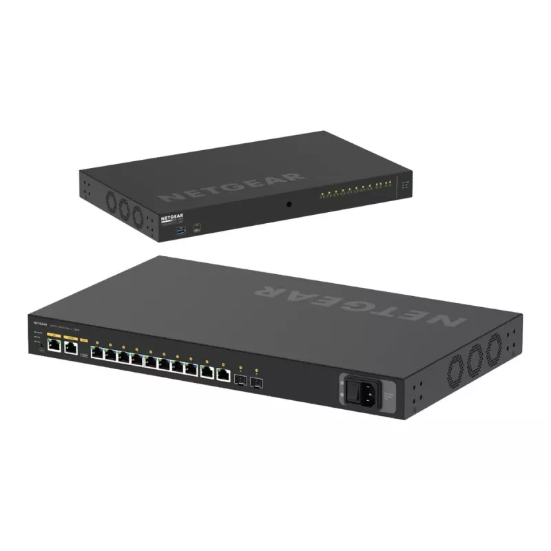 NETGEAR M4250-10G2XF-PoE++ Managed L2/L3 Gigabit Ethernet (10/100/1000) Power over Ethernet (PoE) 1U Negro