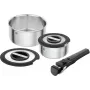 Set de ollas ZWILLING Unlock 5 piezas, acero inoxidable 18/10, modelo 1034435