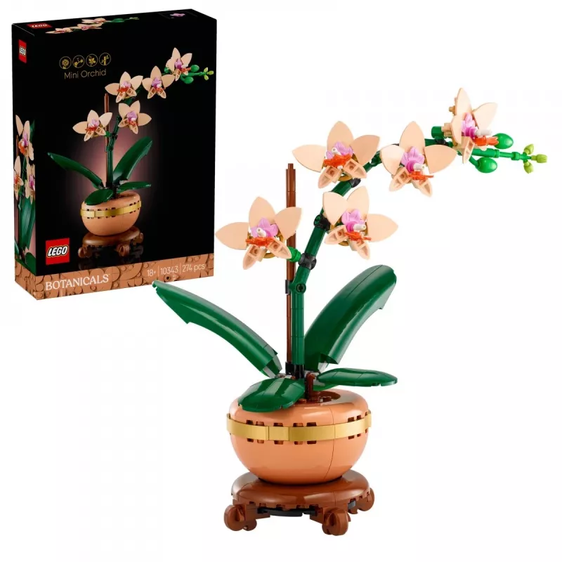 LEGO ICONS 10343 The Botanical Collection - Mini orquídea