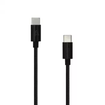 Cable USB Type-C SBOX 3 m, Type-C a Type-C, negro
