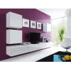 Armario Cama Square VIGO 50/50/30 blanco/blanco brillo