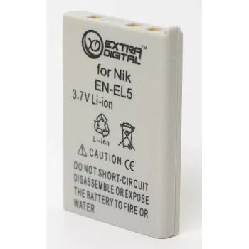 Batería recargable para cámara extra digital EN-EL5 7,2 V 1500 mAh para Nikon