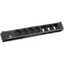 Bachmann alargador universal 3 m 4 tomas AC interior negro plata