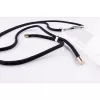 Collar para teléfono Lookabe para iPhone 7/8 Plus — cadena dorada, funda negra