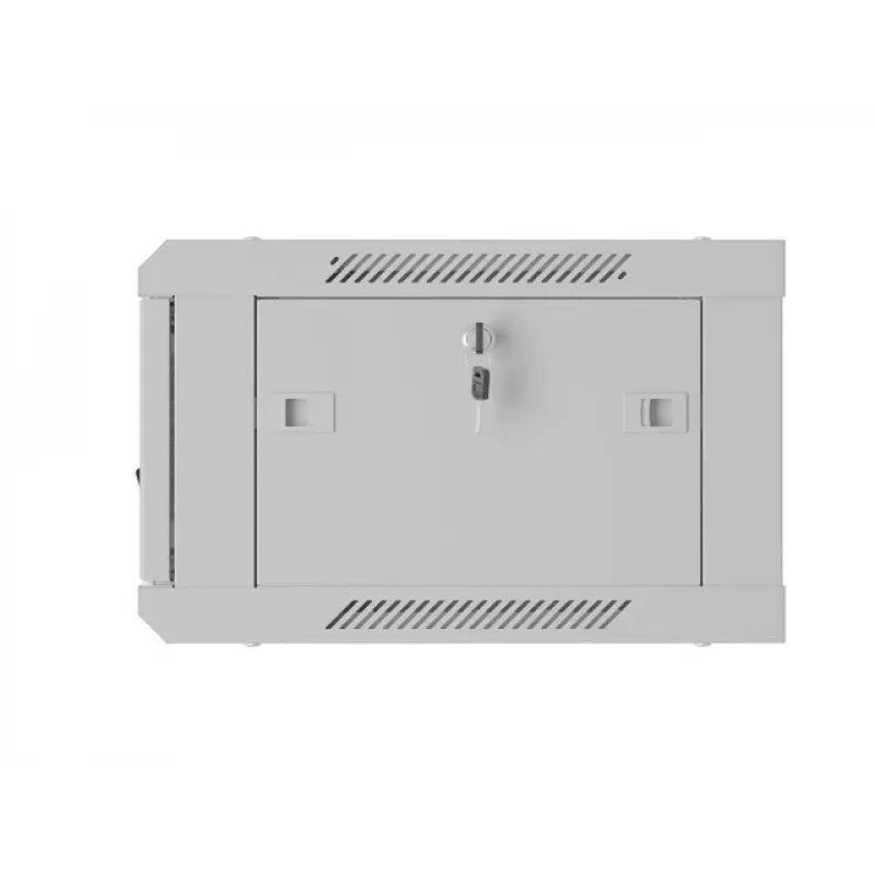 Armario rack LANBERG WF01-6404-23S 19 pulgadas 4U gris con puertas perforadas