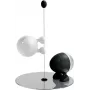 Espolvoreador de especias Alessi ASG02 BW negro acero inoxidable blanco