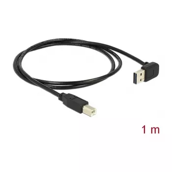 Cable USB DeLOCK 85558 USB 2.0 1 m USB A USB B negro