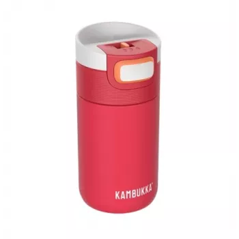 Vaso térmico Kambukka ETNA 300 ml – acero inoxidable con aislamiento al vacío, resistente a salpicaduras con tapa SnapClean, 7,1 cm de diámetro