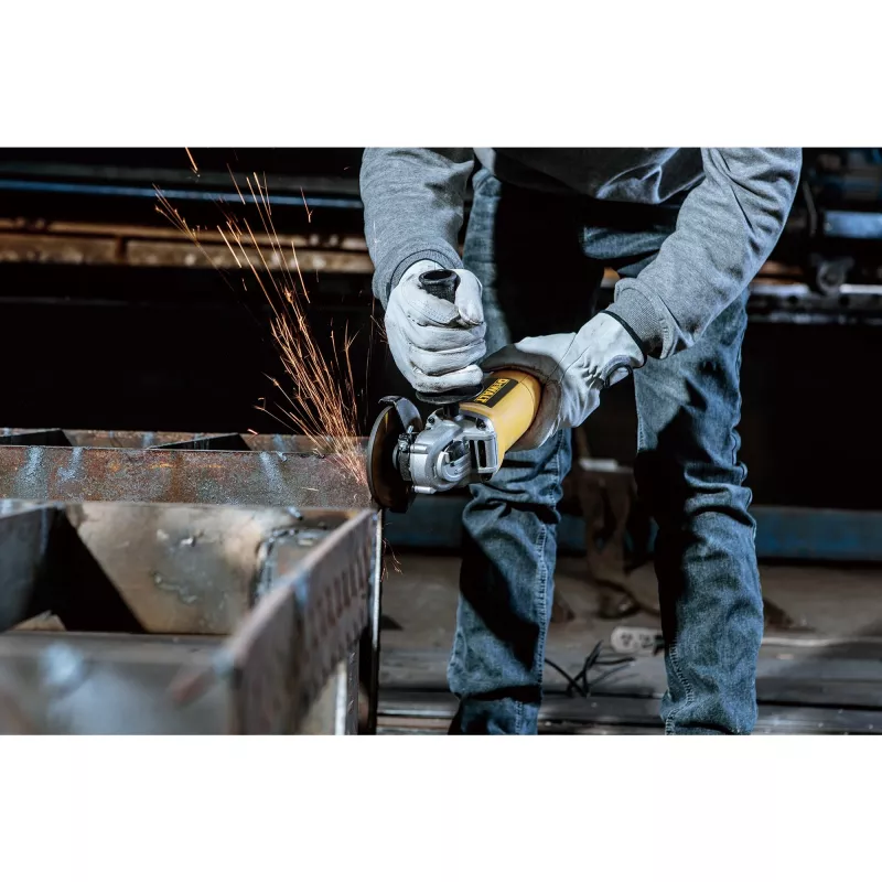 Amoladora angular DeWalt DWE4117-QS, 950 W, disco de 125 mm, 12.000 rpm, 1,99 kg