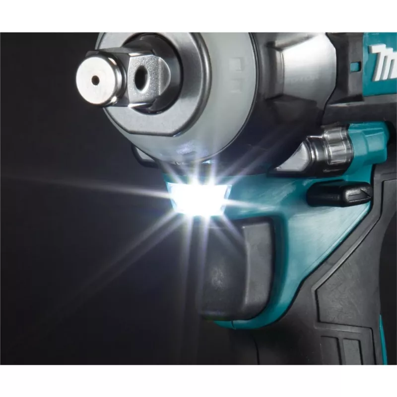 Llave de impacto a batería TW004GD201 XGT, 1/2 pulgadas, 40 voltios (azul/negro, 2x batería de litio 2,5 Ah, en MAKPAC tamaño 2)
