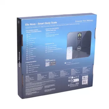 Renpho Báscula Smart Body Analysis Elis Nova negra PEU-R-A031 PEURA031 (PEU-R-A031)