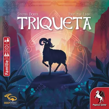 Deep Print Games: Triqueta 2ª edición, juego de mesa