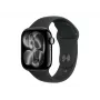 Apple Watch Series 11 GPS + Cellular 42mm caja de aluminio negro con correa deportiva negra – M/L | Apple
