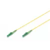 Cable de conexión de fibra óptica simplex Digitus monomodo LC/APC - LC/APC 15 m