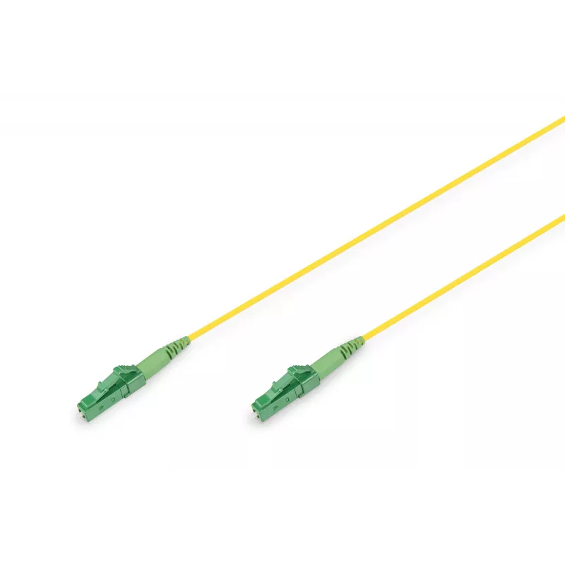 Cable de conexión de fibra óptica simplex Digitus monomodo LC/APC - LC/APC 15 m