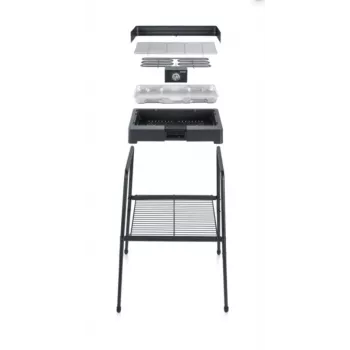 Severin PG8566 Barbacoa y parrilla eléctrica negra 2200 W (PG8566)