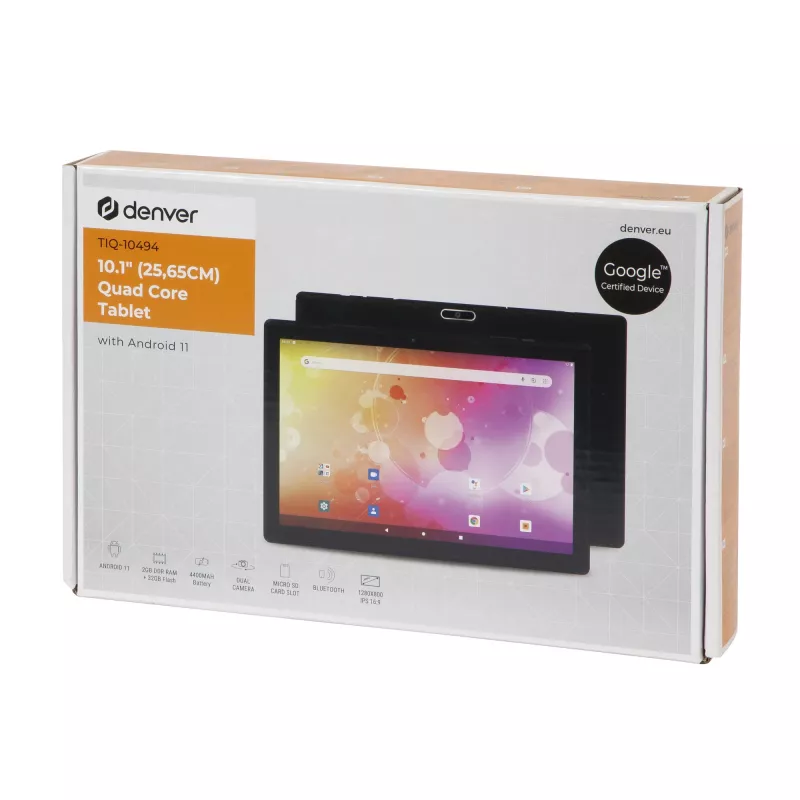 Tablet Denver TIQ-10494 10.1 pulgadas 1.3 GHz 2 GB RAM 32 GB Android 11