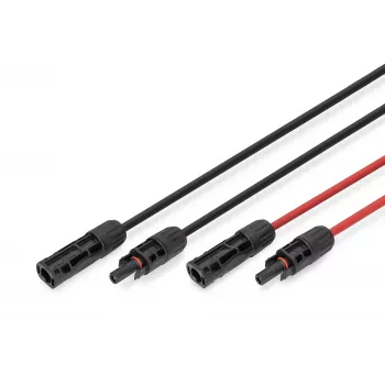 Cable Digitus DK-SCEC66-0050 6 mm² MC4 5 m negro rojo