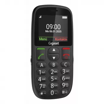 Teléfono móvil Siemens GL395 negro 5,6 cm / 2,20 pulgadas - cámara 0,30 Mpx (S30853-H1230-R101)