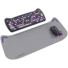 Conjunto de teclado y ratón inalámbricos CANYON HSET-W6 Kitty Edition – violeta